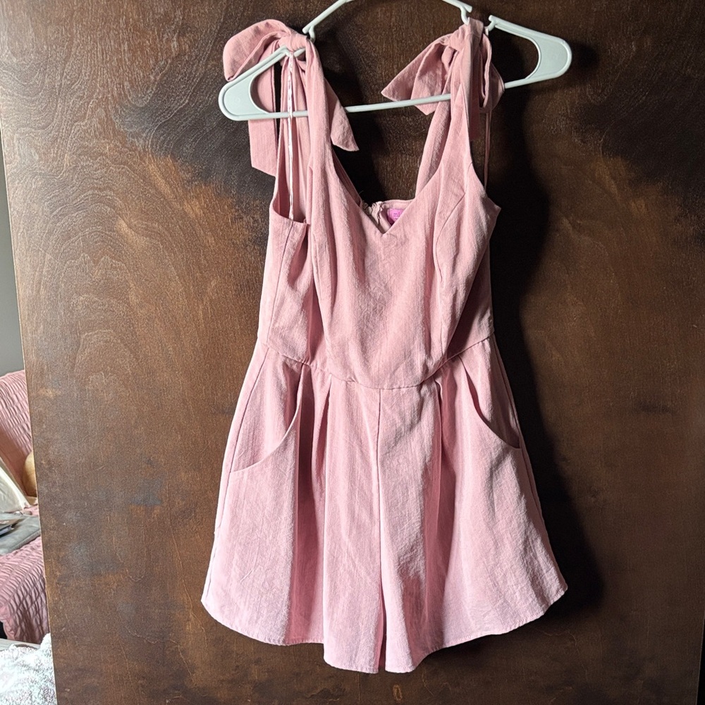 Miami Pink Fabric with Label Detail